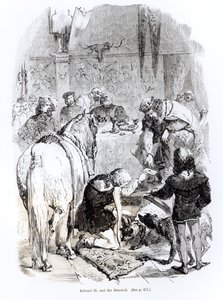 Edward II and the Minstrel by English School